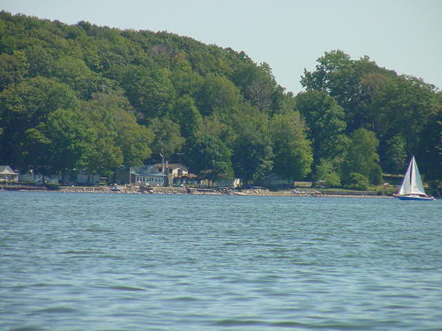 Sailing Sandy Pond